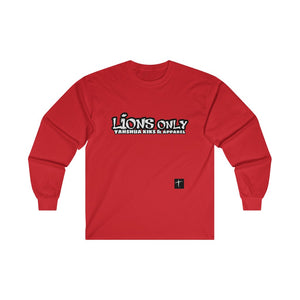 1B. Lions only Cotton Long Sleeve T-Shirt