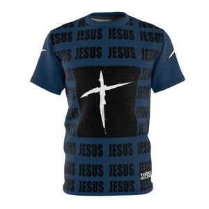 1B. Jesus Jersey style T-Shirt (Navy)