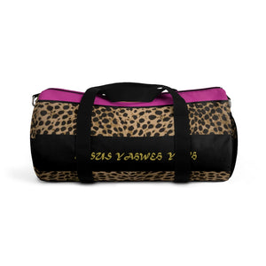 5D. Yahweh Leopard Duffel Bag (P)