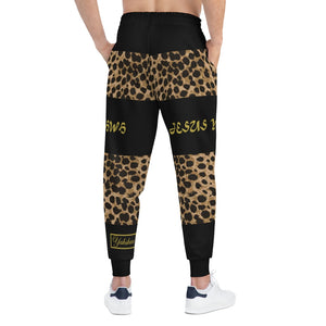 1C. Yahweh Leopard Joggers (B)