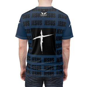 1B. Jesus Jersey style T-Shirt (Navy)