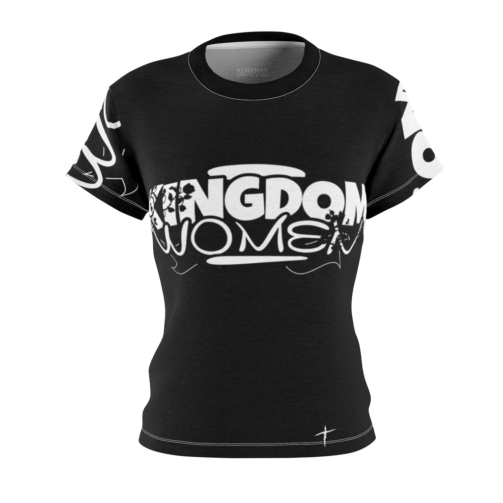 2B. Kingdom Women Jersey style T-Shirt (BLK)