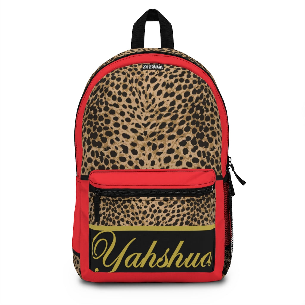 4D. Yahweh Leopard Backpack (R)