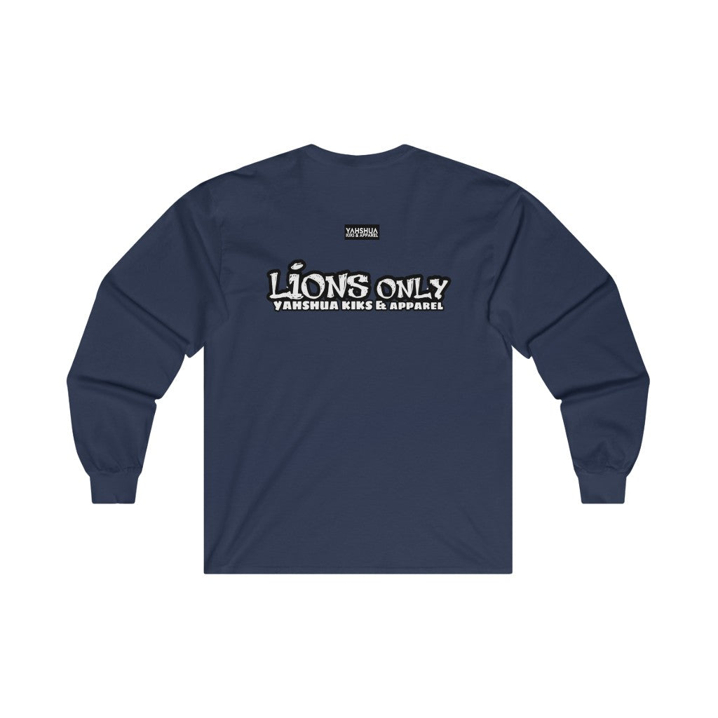 1B. Lions only Cotton Long Sleeve T-Shirt