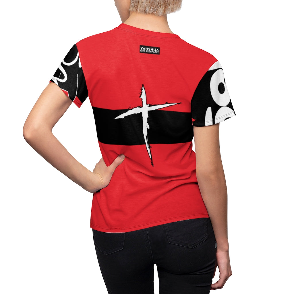 2B. Kingdom Women Jersey style T-Shirt (RED)