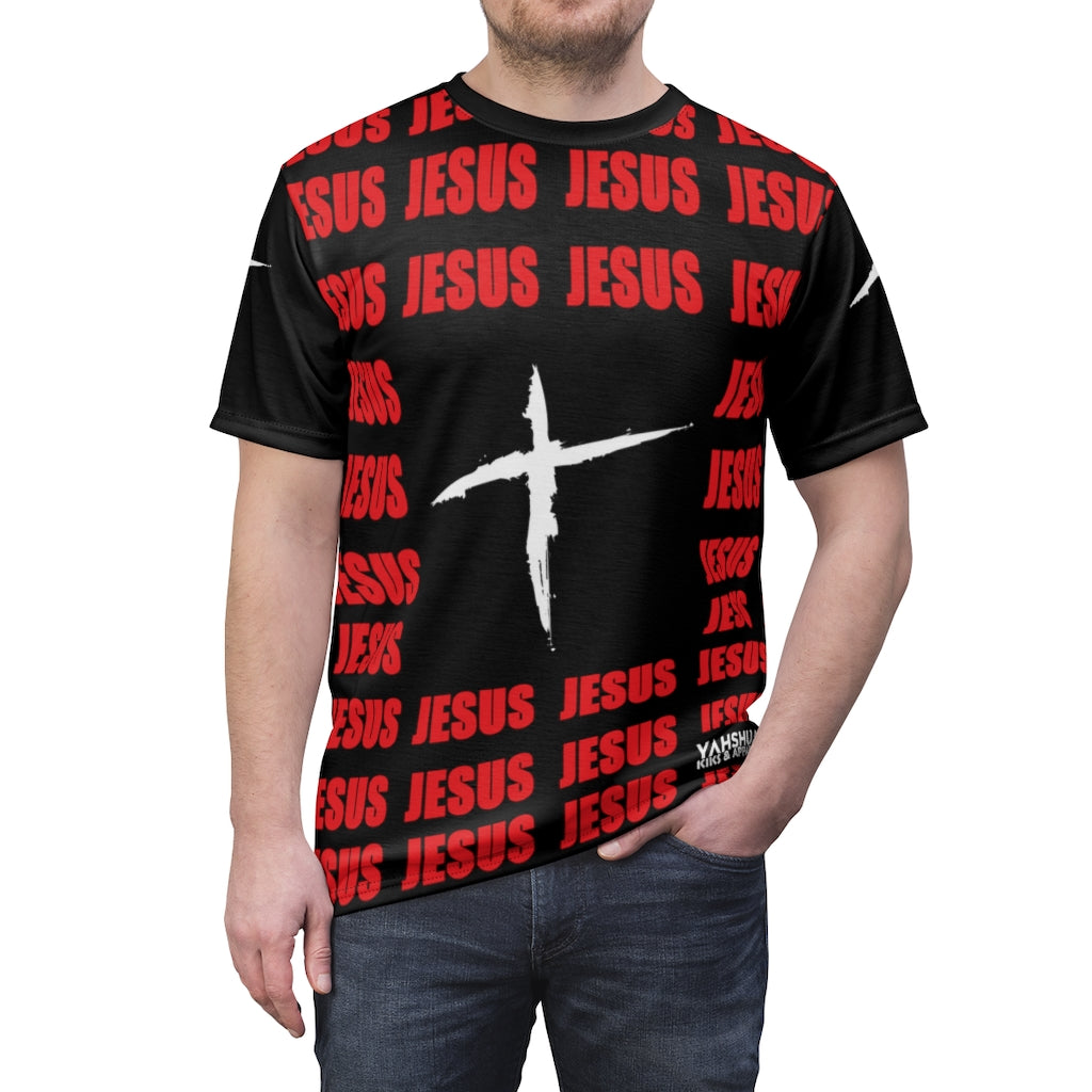 1B. Jesus Jersey style T-Shirt (Red)