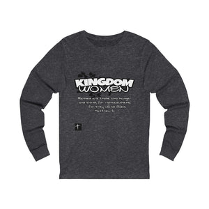 2B. Kingdom Women Long Sleeve Cotton T-Shirt