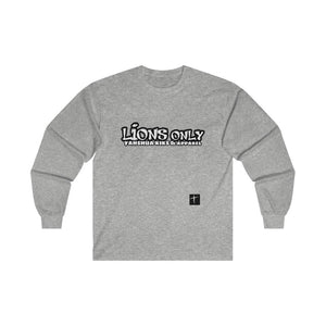 1B. Lions only Cotton Long Sleeve T-Shirt