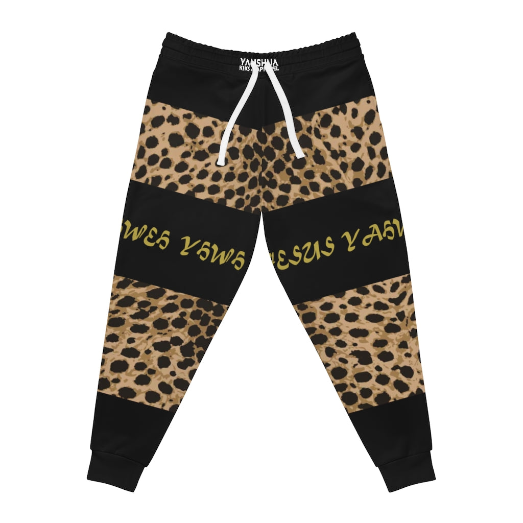 1C. Yahweh Leopard Joggers (B)