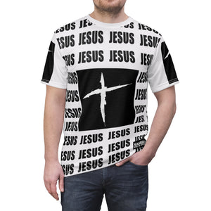 1B. Jesus Jersey style T-Shirt (White)