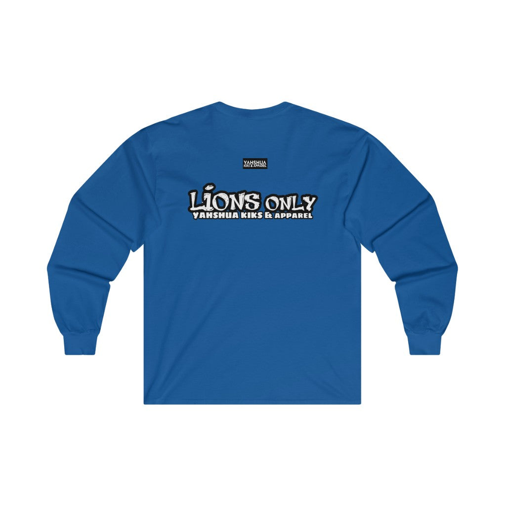 1B. Lions only Cotton Long Sleeve T-Shirt