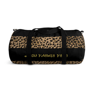 5D. Yahweh Leopard Duffel Bag (B)