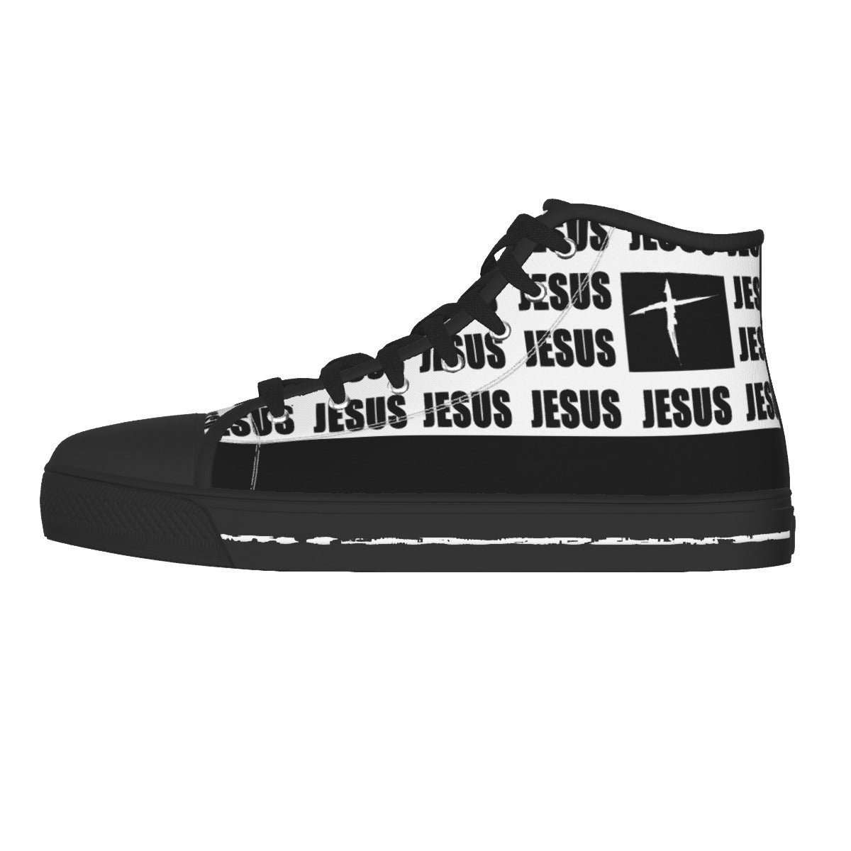 1.2aaa. Women Jesus Canvas Sneakers WB