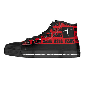 1.2aa. Men's Jesus Canvas Sneakers RB