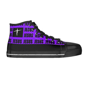 1.2aaa. Women Jesus Canvas Sneakers PB