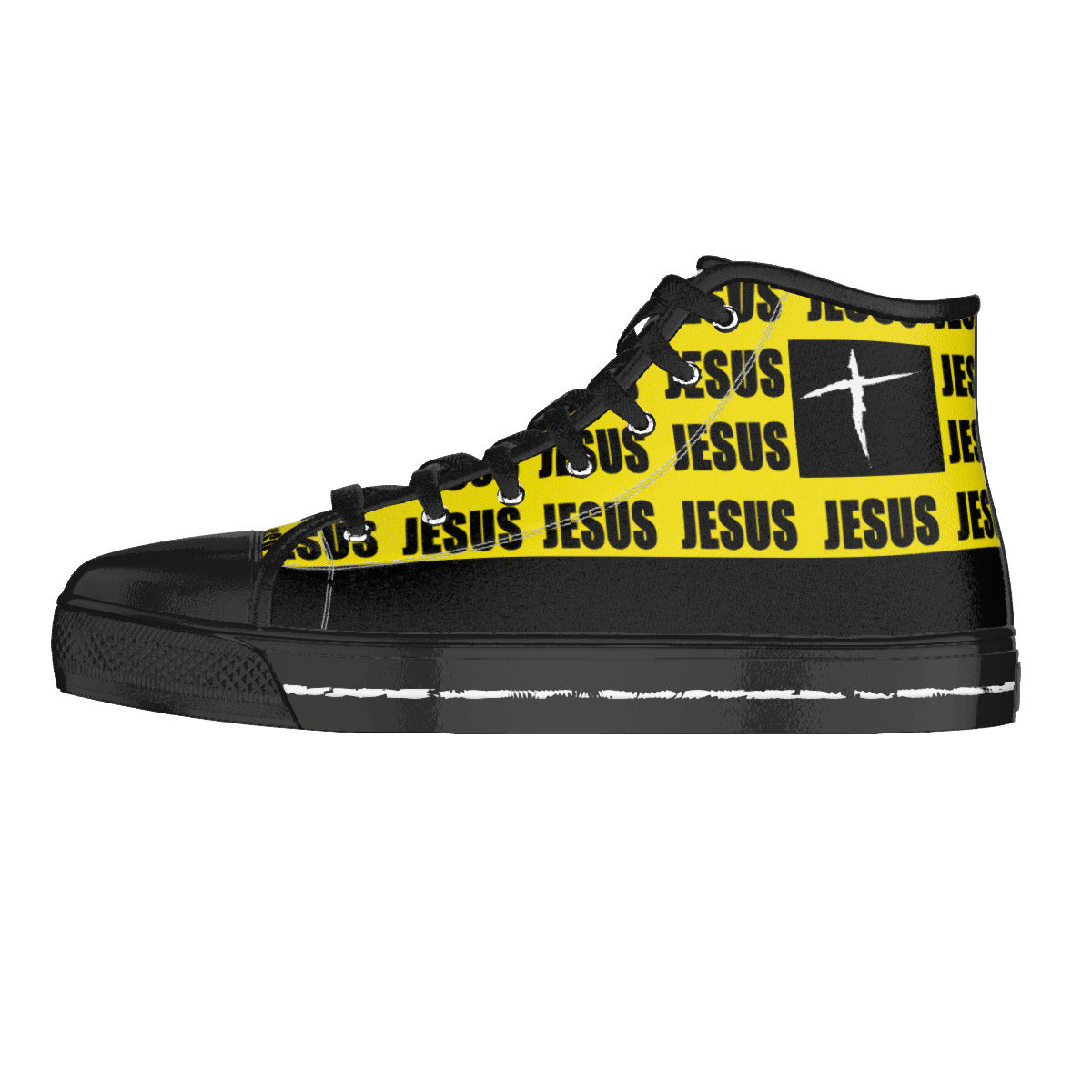 1.2aa. Men's Jesus Canvas Sneakers YB