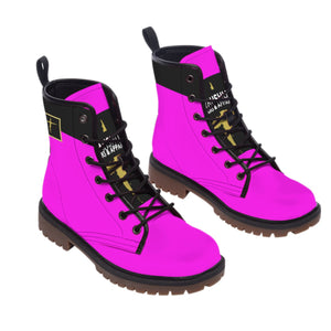 1.2Baa. Women Yahshua Boots (Hot Pink)