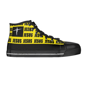 1.2aa. Men's Jesus Canvas Sneakers YB