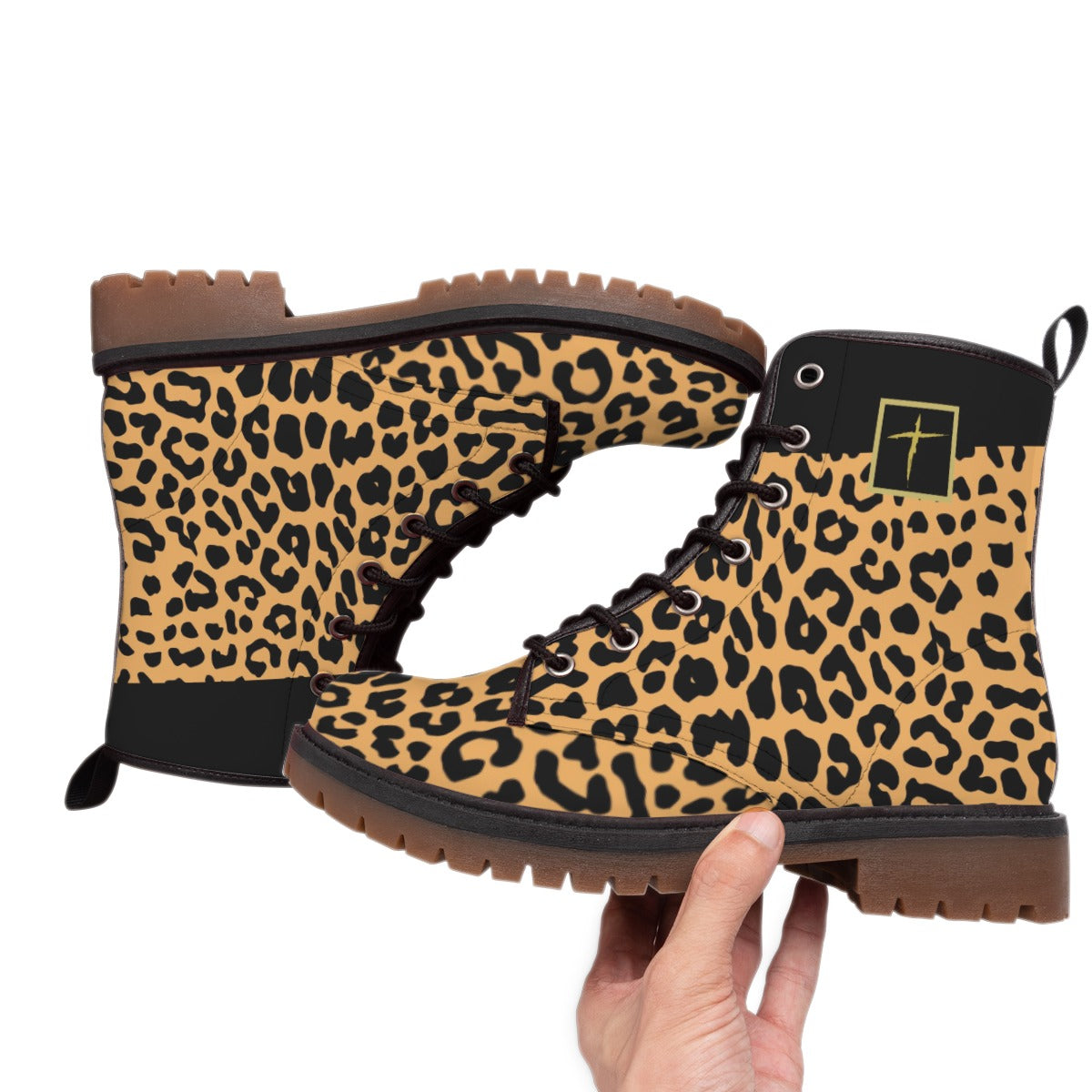1.2Baa. Women Yahshua Boots (Leopard)