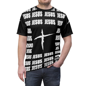 1B. Jesus Jersey style T-Shirt (Black)