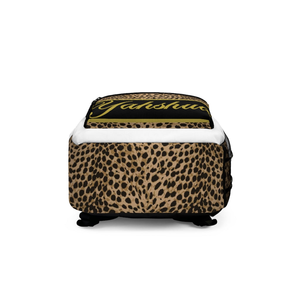 4D. Yahweh Leopard Backpack (W)