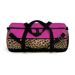 5D. Yahweh Leopard Duffel Bag (P)