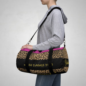 5D. Yahweh Leopard Duffel Bag (P)