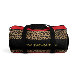 5D. Yahweh Leopard Duffel Bag (R)