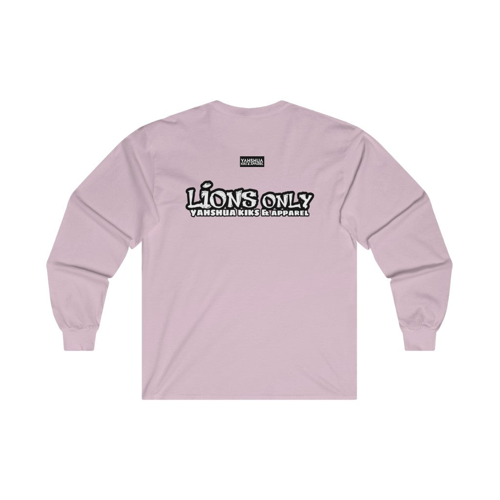 1B. Lions only Cotton Long Sleeve T-Shirt