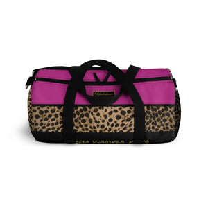 5D. Yahweh Leopard Duffel Bag (P)