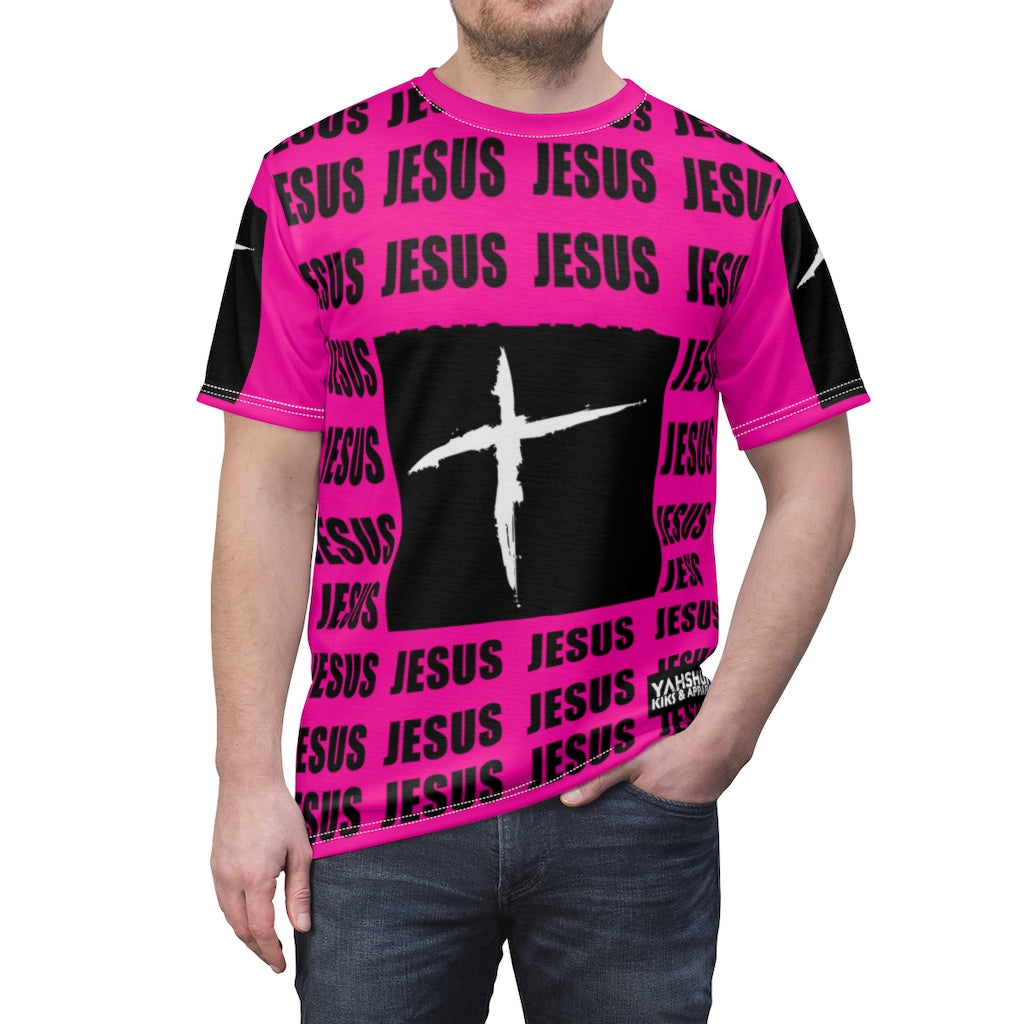 1B. Jesus Jersey style T-Shirt (Pink)