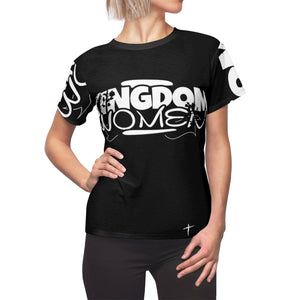 2B. Kingdom Women Jersey style T-Shirt (BLK)