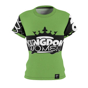 2B. Kingdom Women Jersey style T-Shirt (LIME)