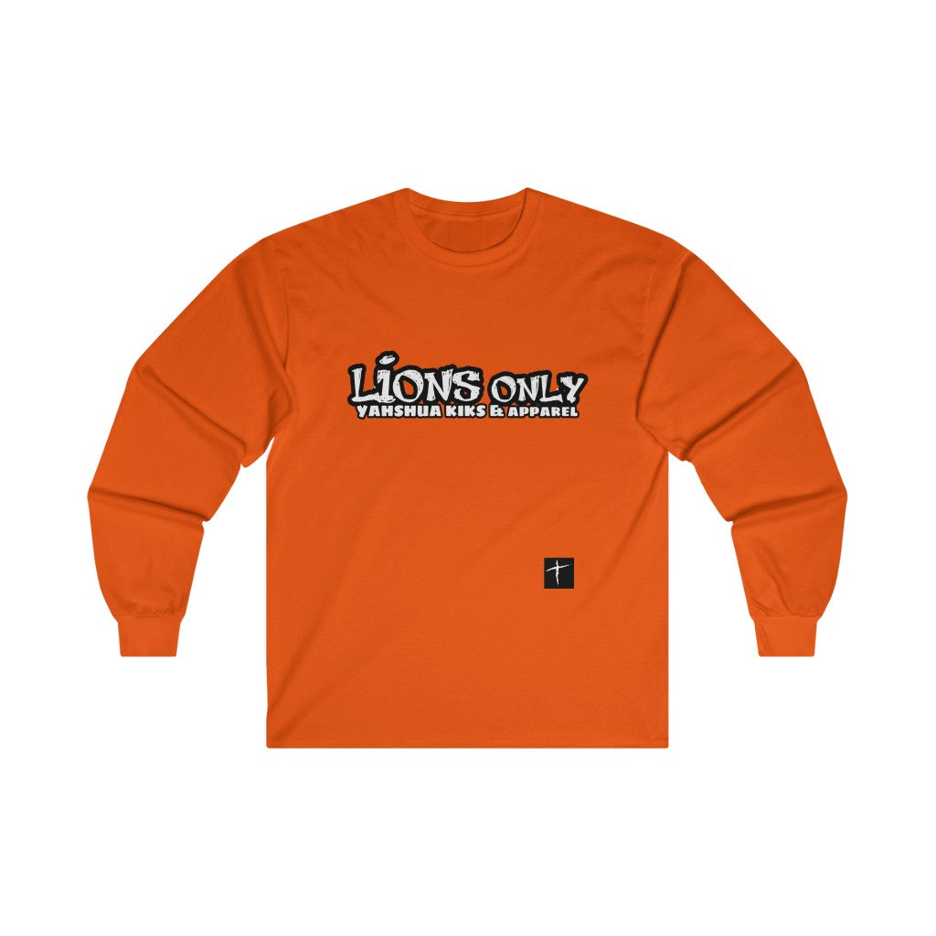 1B. Lions only Cotton Long Sleeve T-Shirt