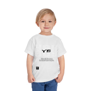 2F. YahBoy Toddler Short Sleeve Tee (W)