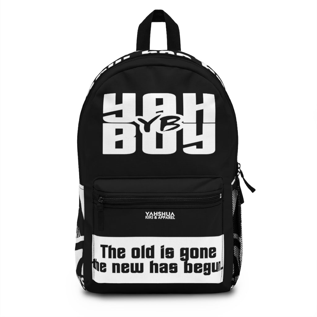 4D. YahBoy Backpack BW