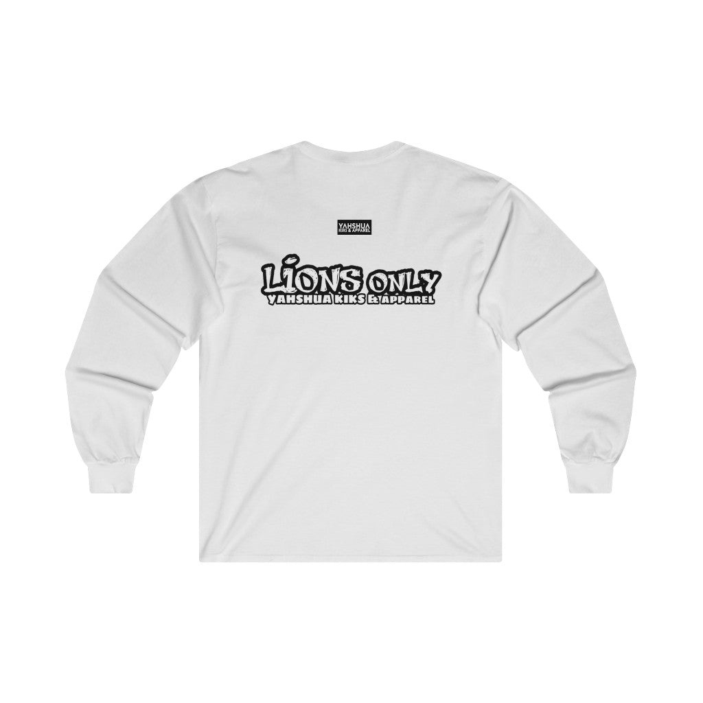 1B. Lions only Cotton Long Sleeve T-Shirt