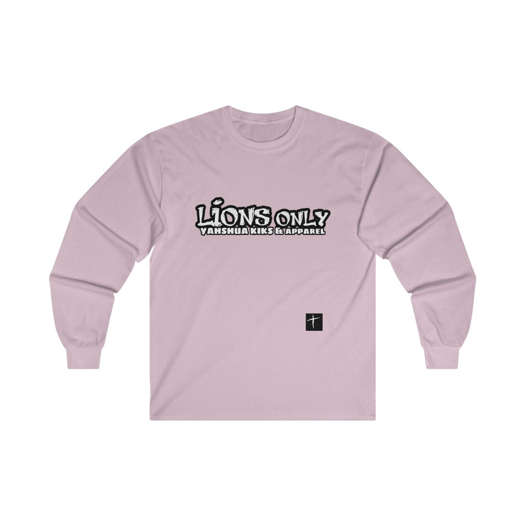 1B. Lions only Cotton Long Sleeve T-Shirt