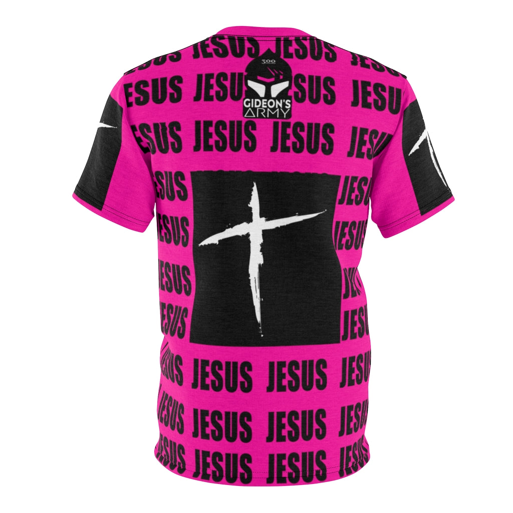 1B. Jesus Jersey style T-Shirt (Pink)