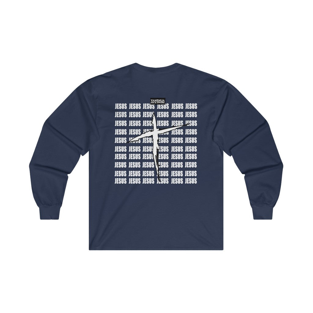 1B. Jesus Cotton Long Sleeve T-Shirt