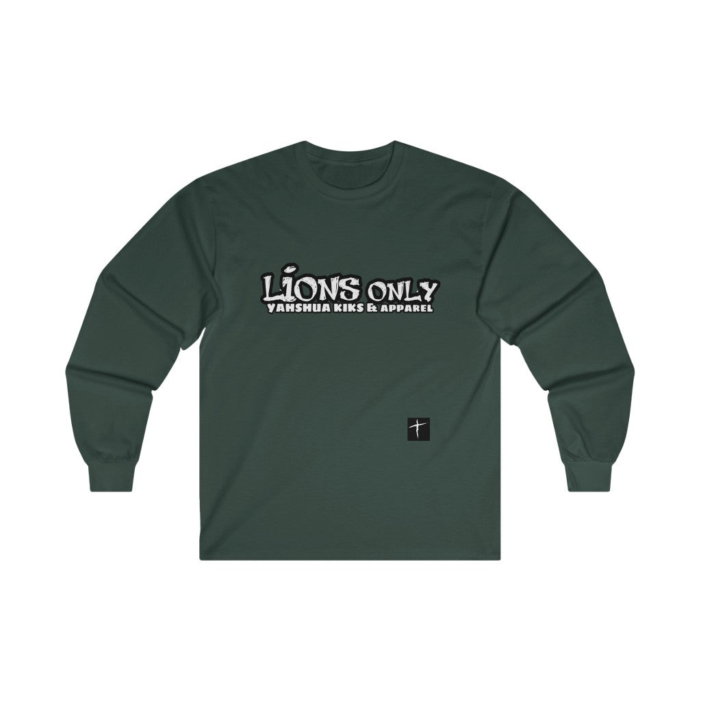 1B. Lions only Cotton Long Sleeve T-Shirt