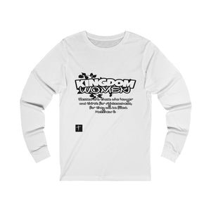 2B. Kingdom Women Long Sleeve Cotton T-Shirt