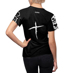 2B. Kingdom Women Jersey style T-Shirt (BLK)