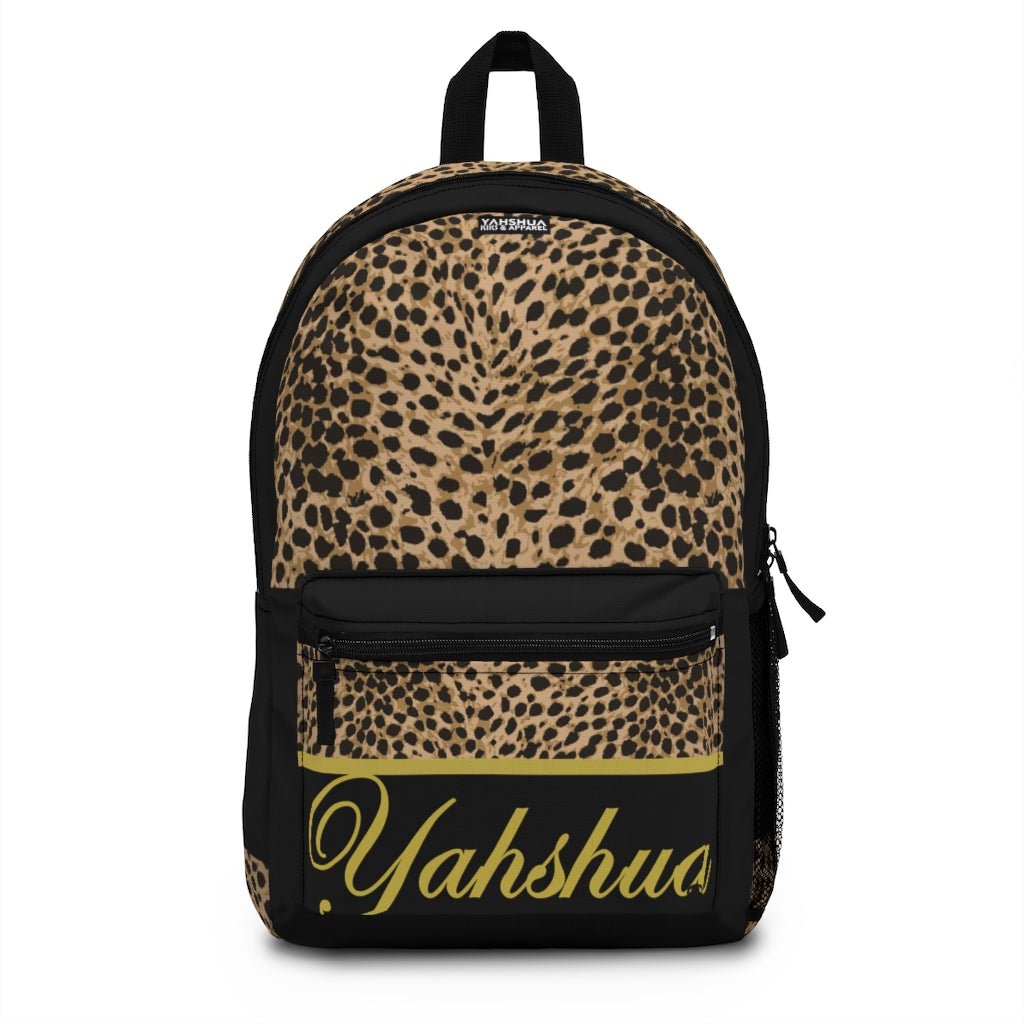 4D. Yahweh Leopard Backpack (B)