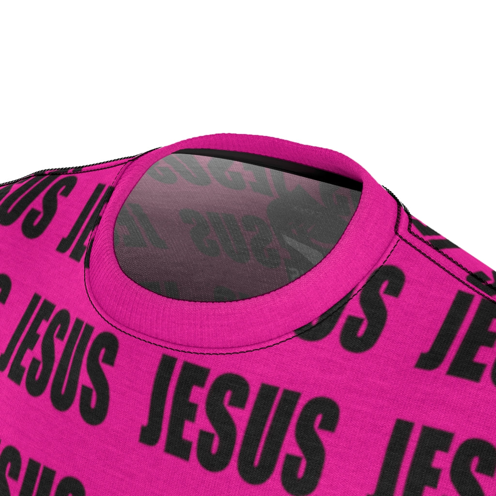 1B. Jesus Jersey style T-Shirt (Pink)