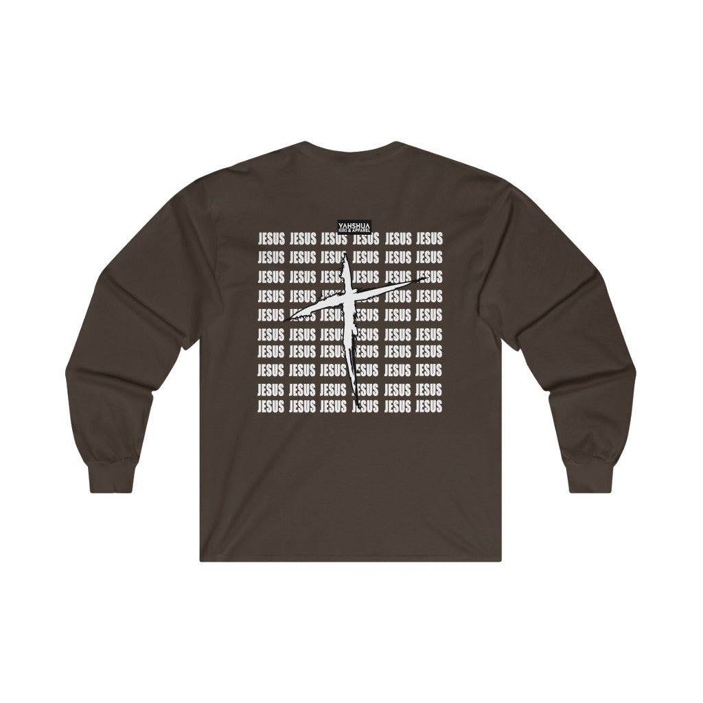 1B. Jesus Cotton Long Sleeve T-Shirt