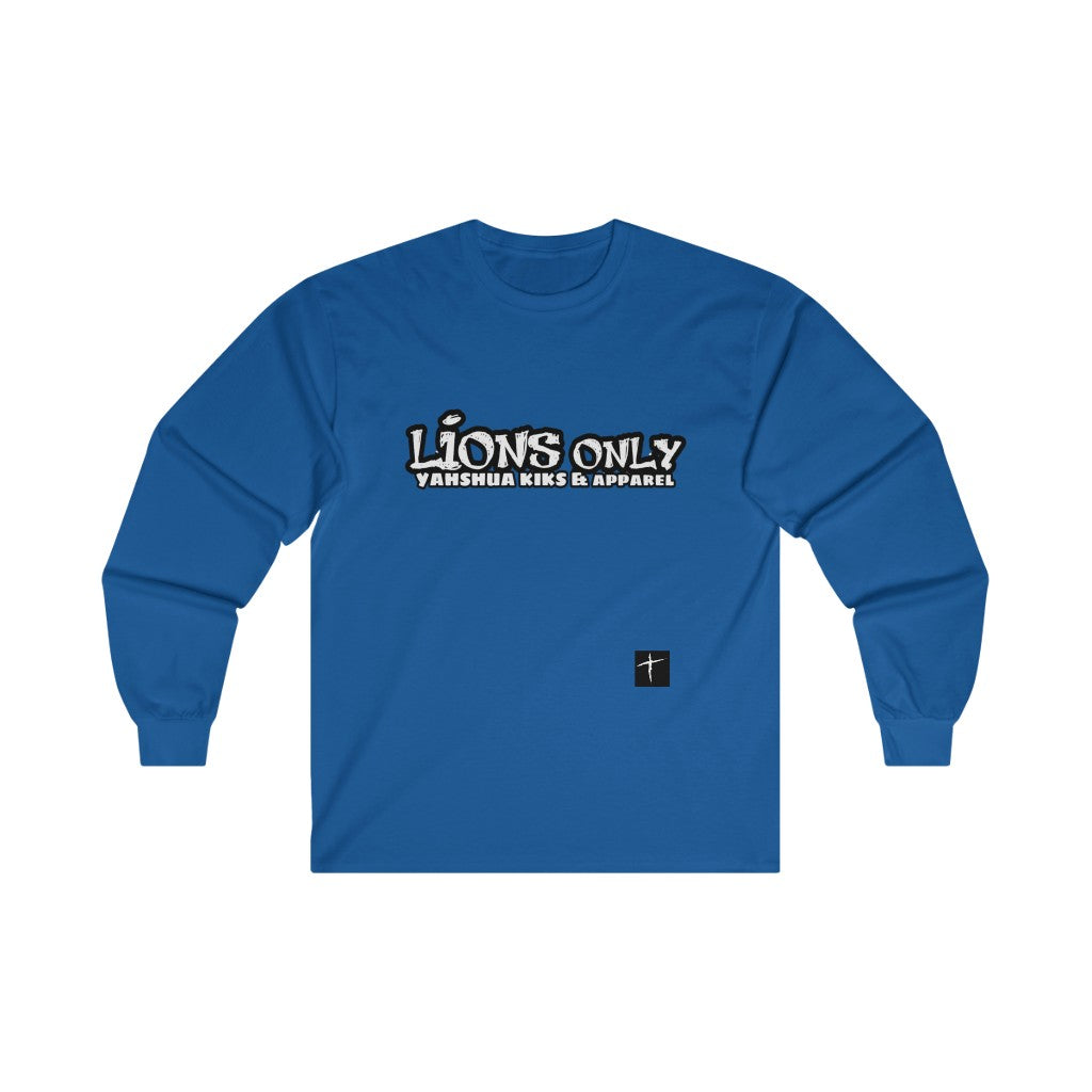 1B. Lions only Cotton Long Sleeve T-Shirt