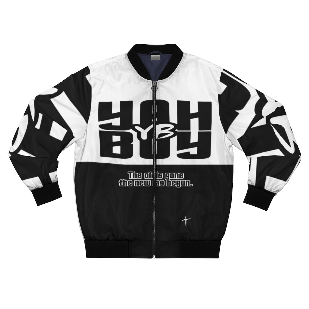 6A. YahBoy Bomber Jacket (BW)