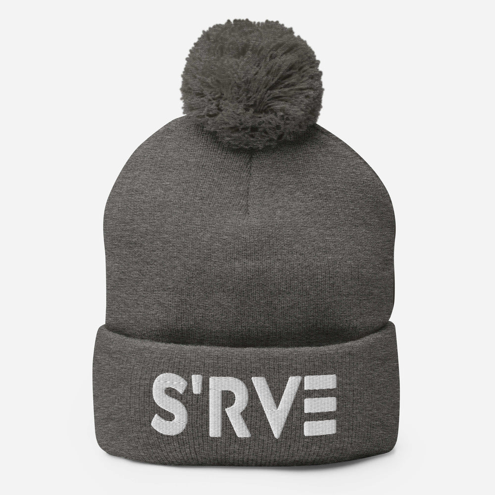 4C. S'rve Pom Beanie (W)