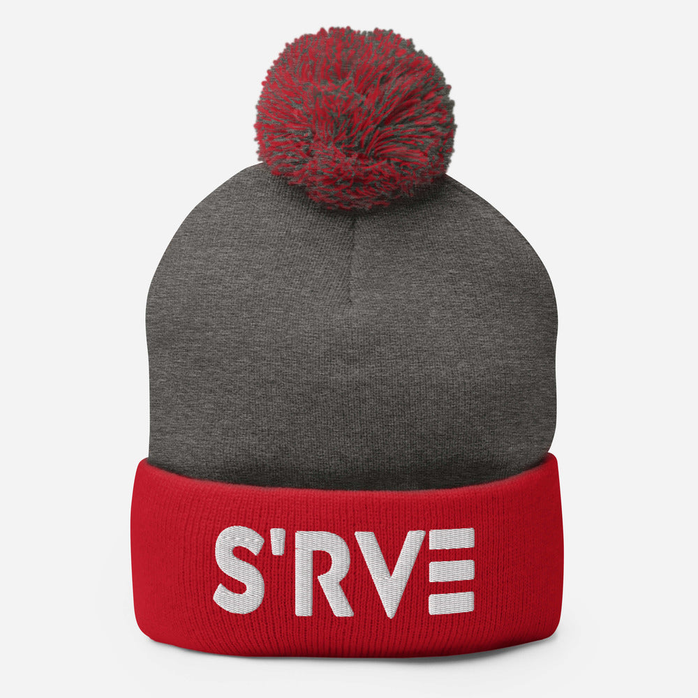 4C. S'rve Pom Beanie (W)